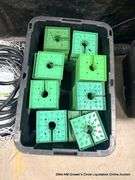 IRRIGATION TOP CAPS, MISC. IRRIGATION WATER LINES, QTY 3