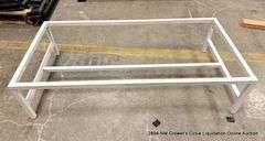 PALLET OF WHITE COFFEE TABLE FRAME