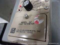 LUDLUM MEASUREMENTS MODEL: 12 SURVEY COUNT RATE METER