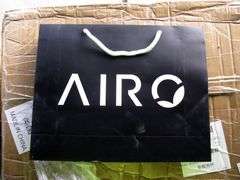 (3) BOXES: AIRO PAPER BAGS