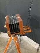 SCOVILL 622 STEREO CAMERA W/ WOODEN TRIPOD 1885