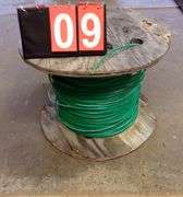 SPOOL: 6 AWG COPPER WIRE - GROSS WEIGHT 148 LBS