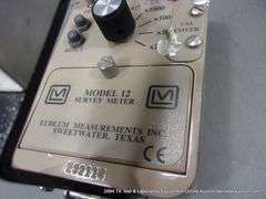 LUDLUM MEASUREMENTS MODEL: 12 SURVEY COUNT RATE METER