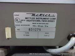 METTLER TOLEDO E2000 ELECTRONIC SCALE