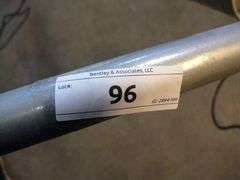 SILVER GARMENT RACK W/ CAN HEATERS