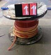 SPOOL: 4/0 AWG COPPER WIRE - GROSS WEIGHT 308 LBS