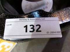 BLACK TOTE W/ MISC. ITEMS