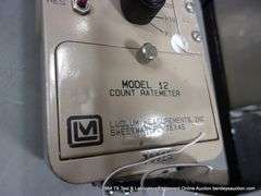 LUDLUM MEASUREMENTS MODEL: 12 SURVEY COUNT RATE METER