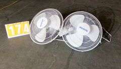HURRICANE SUPREME 16IN. WALL MOUNT FAN, QTY 2