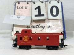 BACHMANN HO-SCALE SANTA FE STREAMLINED CABOOSE, #999628