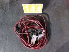 BLACK/RED EXTENSION CORD