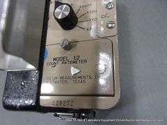 LUDLUM MEASUREMENTS MODEL: 12 SURVEY COUNT RATE METER