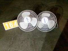 HURRICANE SUPREME 16IN. WALL MOUNT FAN, QTY 2