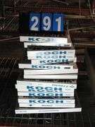 VARIOUS SIZES OF AIR FILTERS, QTY 16