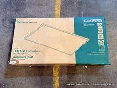 CPANL LED FLAT LUMINAIRE SWITCHABLE WHITE