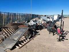 LOT: PROPERTY YARD SCRAP METAL "$1000 DEPOSIT - LOT 3" - **BUYER IS RESPONSIBLE FOR ALL COST**