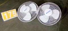 HURRICANE SUPREME 16IN. WALL MOUNT FAN, QTY 2