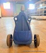 BLUE SPRAYER CART, NO HANDLE