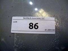 PLASTIC TOTE W/ MISC. ITEMS