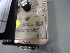 LUDLUM MEASUREMENTS MODEL: 12 SURVEY COUNT RATE METER