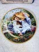 PONTESA AVON TENDERNESS PLATE & EDWIN M. KNOWLES "A TIME TO LOVE" PLATE - 2 X MONEY