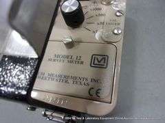 LUDLUM MEASUREMENTS MODEL: 12 SURVEY COUNT RATE METER
