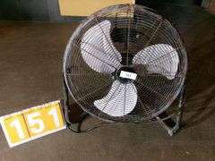 INDUSTRIAL FLOOR FAN - RUSTY