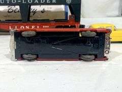 LIONEL 6414 EVANS AUTO LOADER TRAIN CAR W/ 4-AUTOMOBILES, O-GUAGE