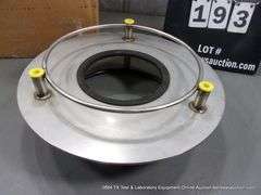 BOX: (2) STAINLESS LABORATORY FLANGES