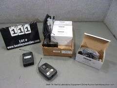 BOX: ASSORTED SHURE WIRELESS MICROPHONE/BELTPACKS