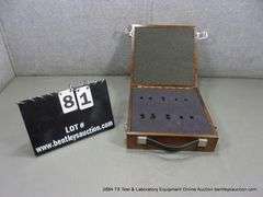 CUSTOM WOOD EQUIPMENT STORAGE CASE, 10" X 10" X 3"