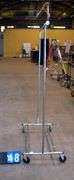 METAL CLOTHING RACK ON WHEELS