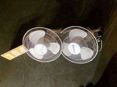 HURRICANE SUPREME 16IN. WALL MOUNT FAN, QTY 2