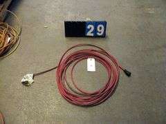 BLACK & RED EXTENSION CORD