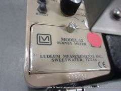 LUDLUM MEASUREMENTS MODEL: 12 SURVEY COUNT RATE METER