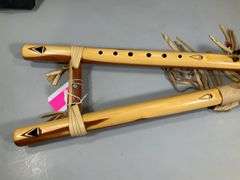 HIGH SPIRITS NATIVE AMERICAN-STYLE DOUBLE FLUTE