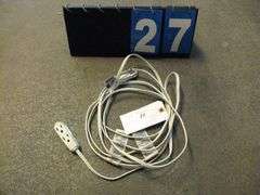 WHITE EXTENSION CORD