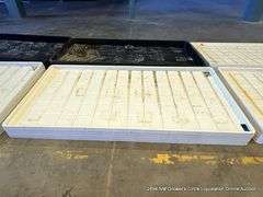 5 - BOTANICARE 4'X8' WHITE MOBILE RACK TRAY - 5 X MONEY