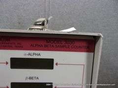 LUDLUM MEASUREMENTS MODEL: 3030 ALPHA-BETA SAMPLE COUNTER
