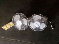 HURRICANE SUPREME 16IN. WALL MOUNT FAN, QTY 2