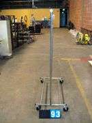 HEAVY DUTY COLLAPSIBLE CHROME GARMENT RACK