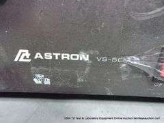 ASTRON VS-50M POWER SUPPLY