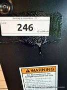 BLACK METAL FOLDABLE CHAIRS W/ CUSHIONS (5X MONEY)