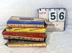 STACK: ASSORTED EMPTY BOXES