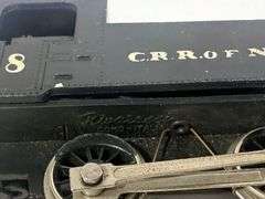 ATHEARN SDP-40 SANTA FE PASS LOCOMOTIVE, HD SCALE W/ CR ROF NJ #8 HO SCALE STEAM LOCOMOTIVE