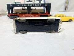 LIONEL 6414 EVANS AUTO LOADER TRAIN CAR W/ 4-AUTOMOBILES, O-GUAGE
