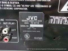JVC TD-W718 CASSETTE PLAYER/RECORDS