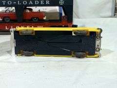 LIONEL 6414 EVANS AUTO LOADER TRAIN CAR W/ 4-AUTOMOBILES, O-GUAGE