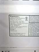 KENMORE MICROWAVE