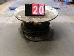 SPOOL: 8/5 AWG COPPER WIRE - GROSS WEIGHT 202 LBS